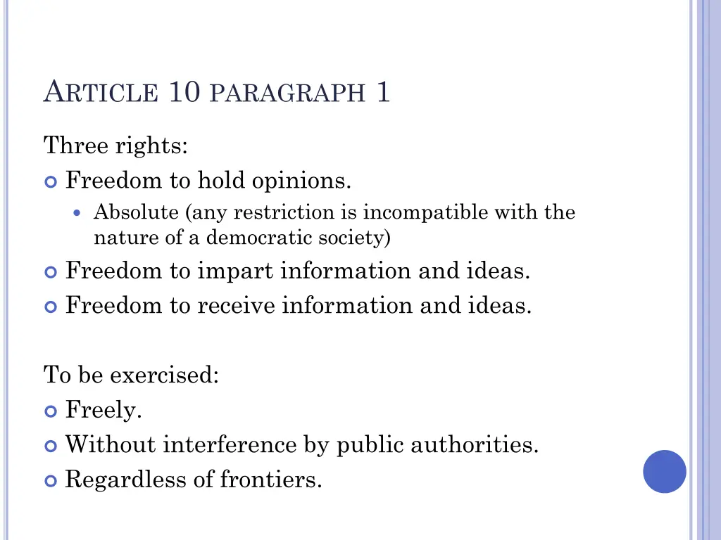 a rticle 10 paragraph 1