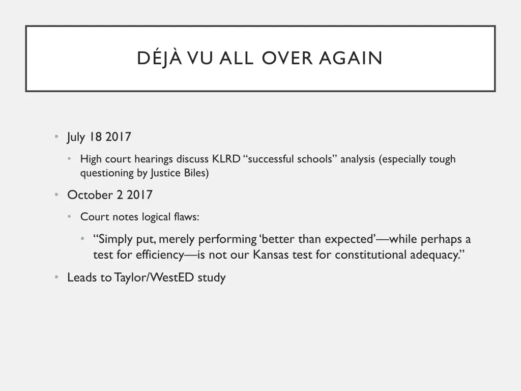 d j vu all over again