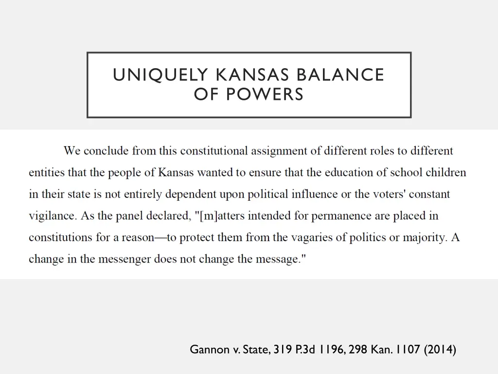 uniquely kansas balance of powers 1