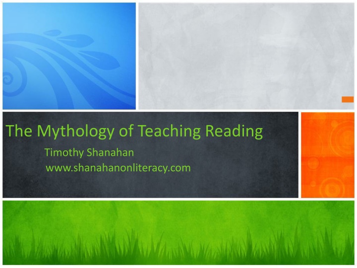 the mythology of teaching reading