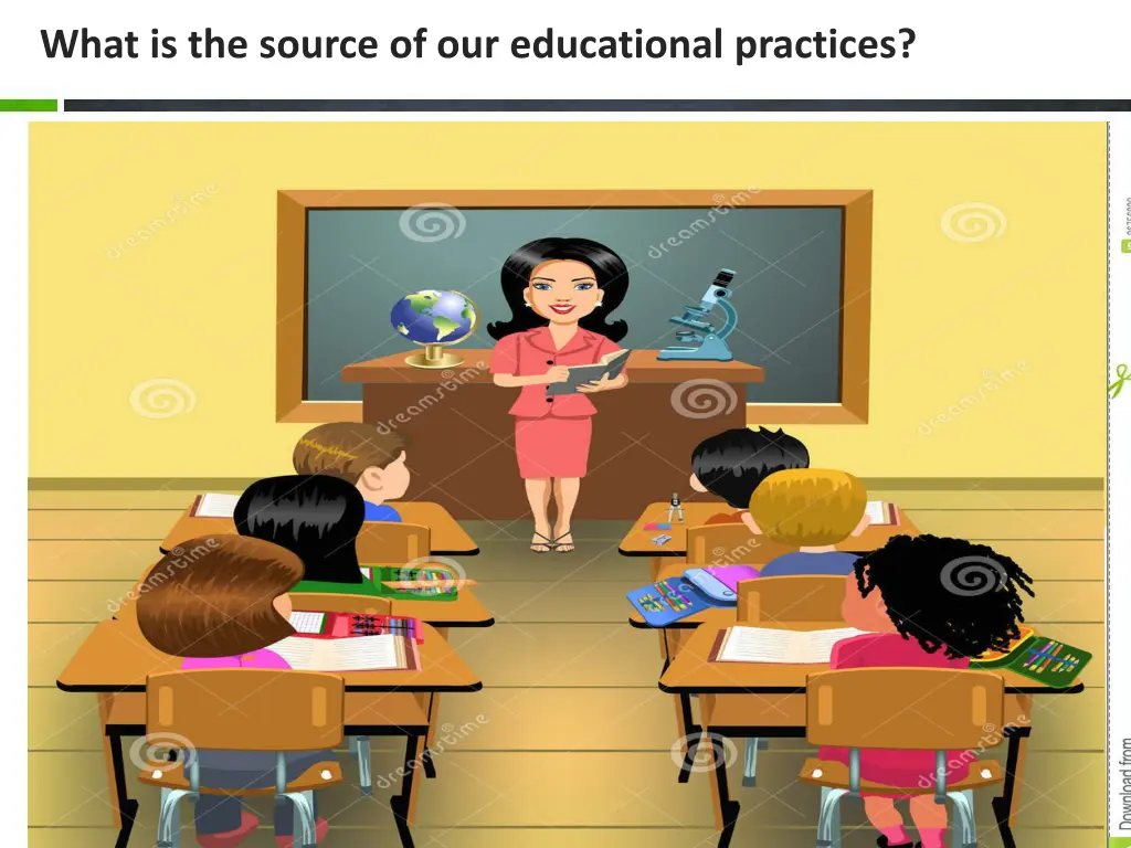 what is the source of our educational practices