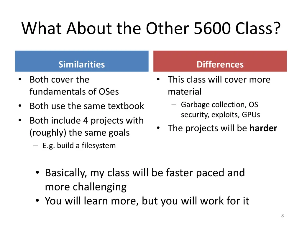 what about the other 5600 class