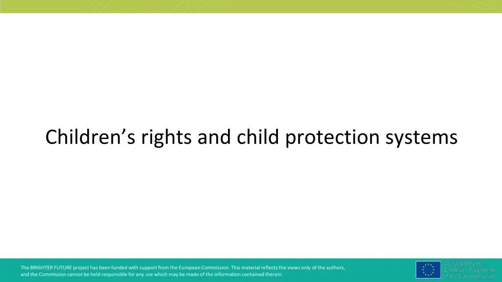 children s rights and child protection systems