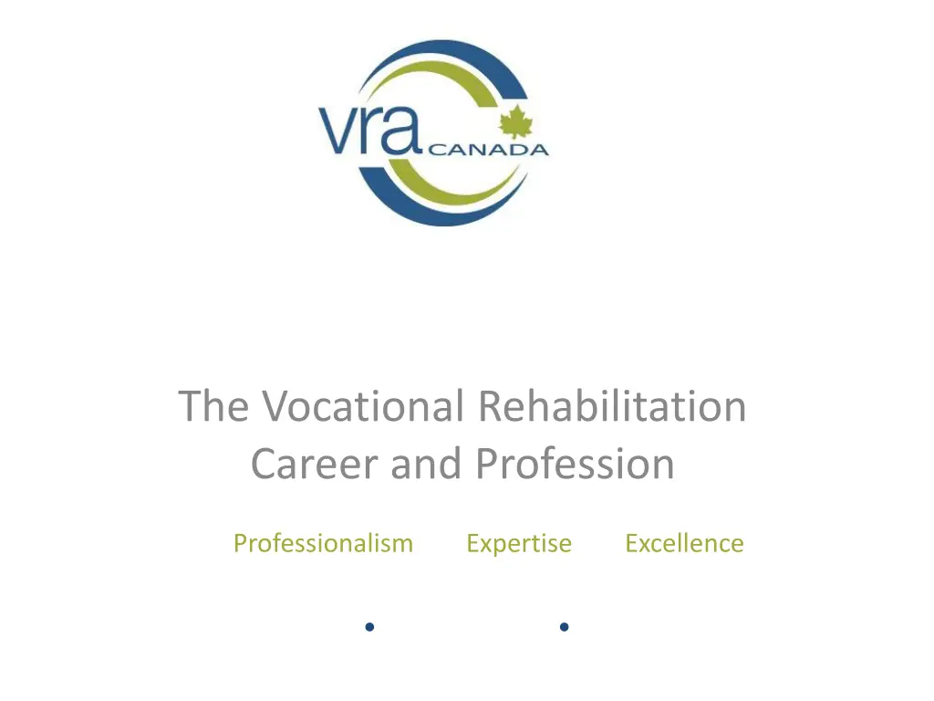 the vocational rehabilitation career