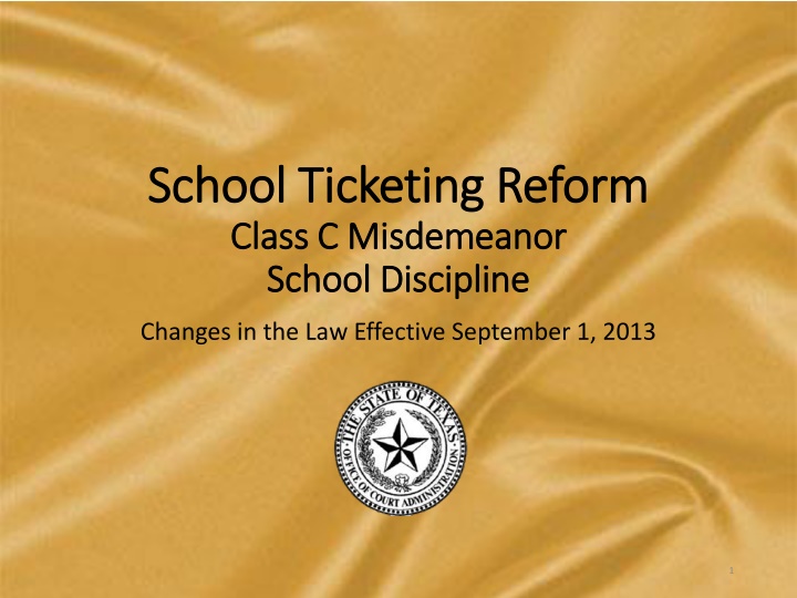 school ticketing reform school ticketing reform
