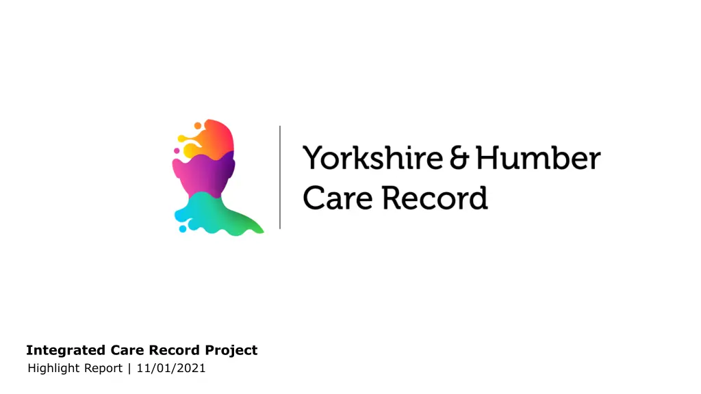 integrated care record project highlight report