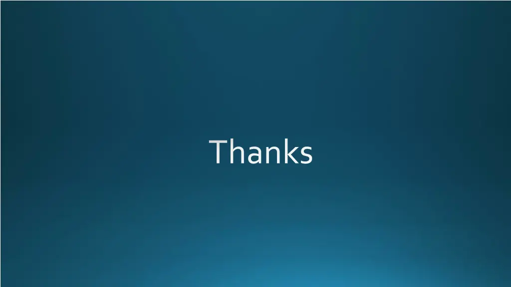 thanks