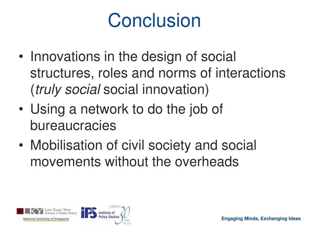 conclusion
