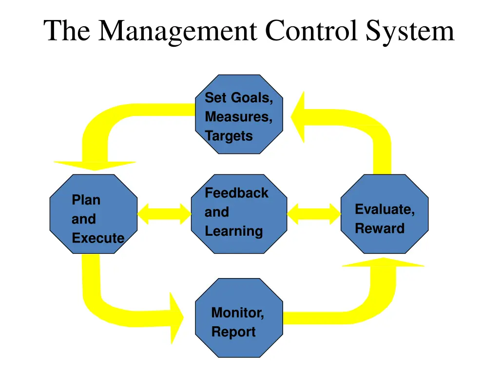 the management control system