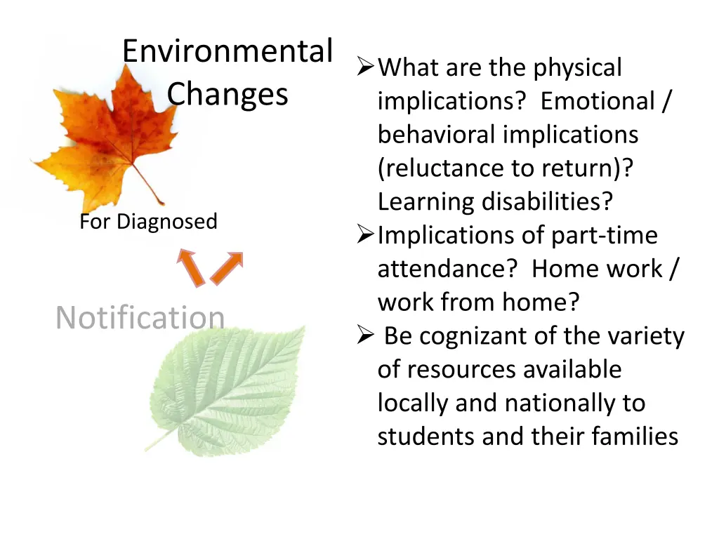 environmental changes 1