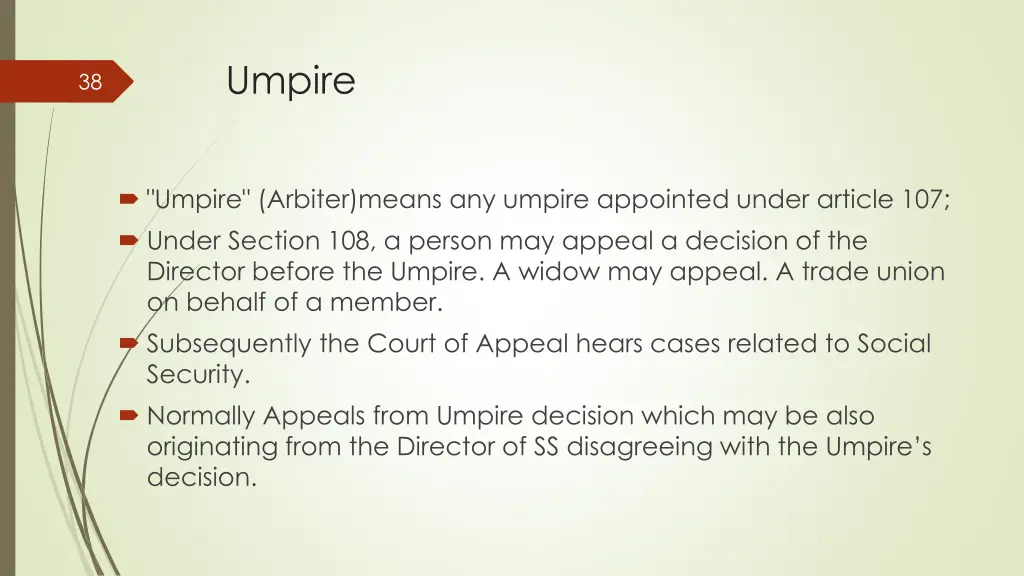 umpire
