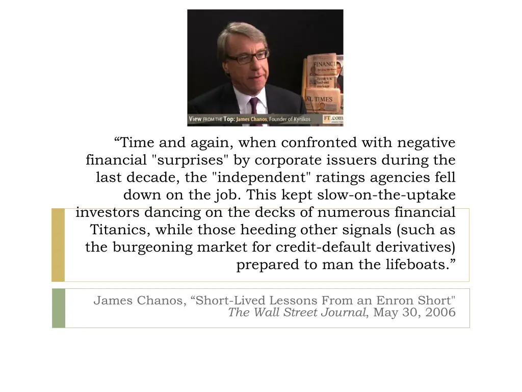 time and again when confronted with negative