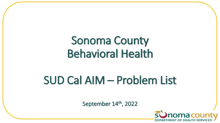 sonoma county sonoma county behavioral health