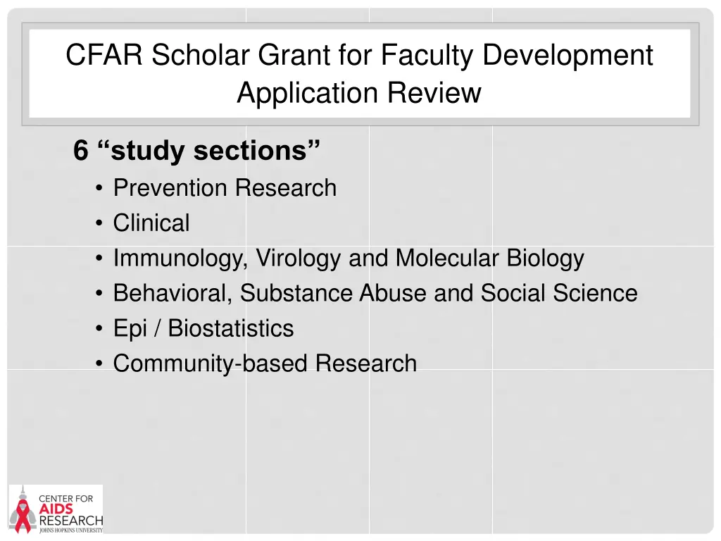 cfar scholar grant for faculty development 2