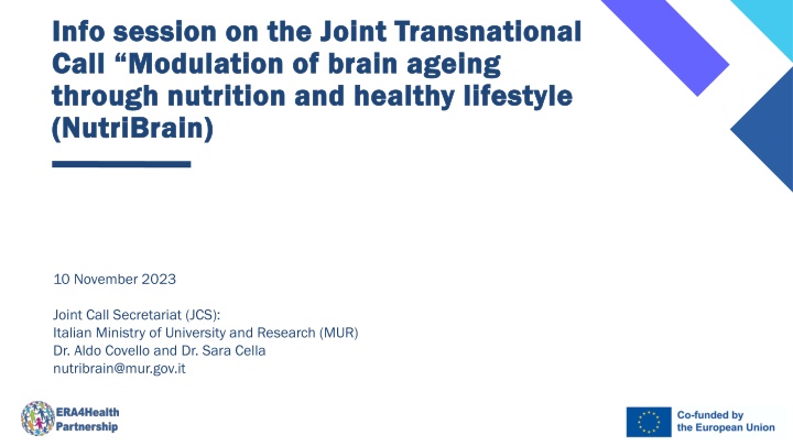 info session on the joint transnational info