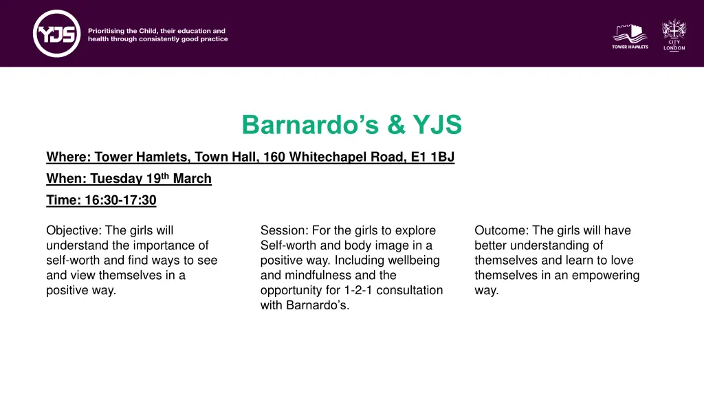 barnardo s yjs