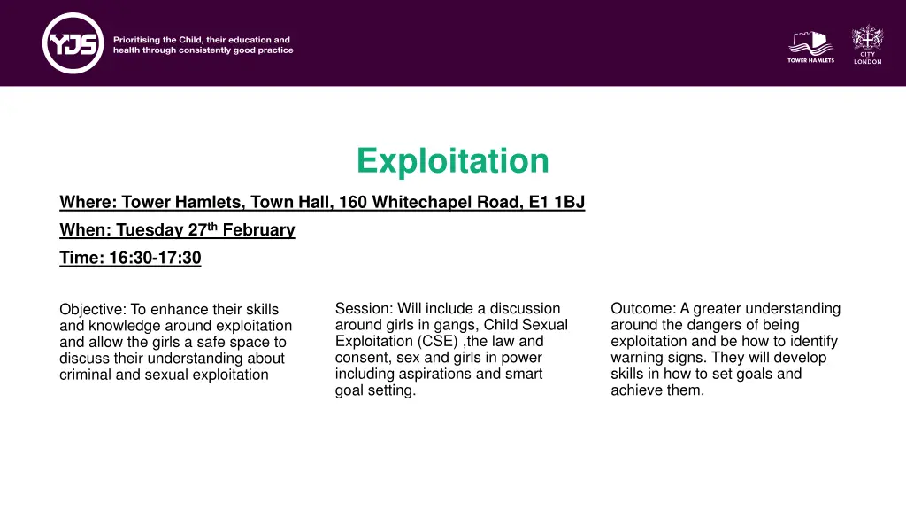 exploitation