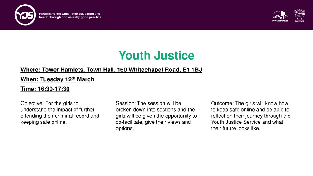 youth justice