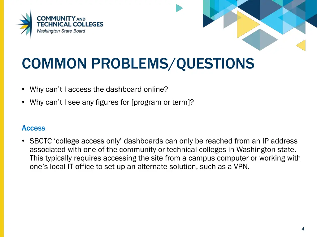 common problems questions