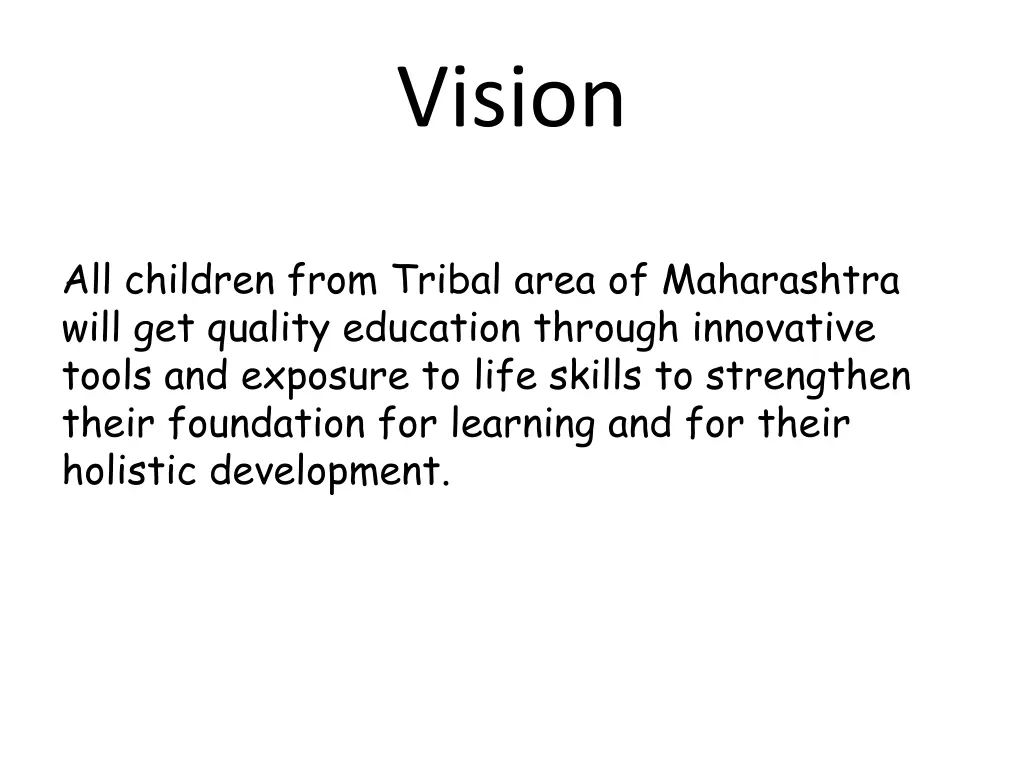 vision