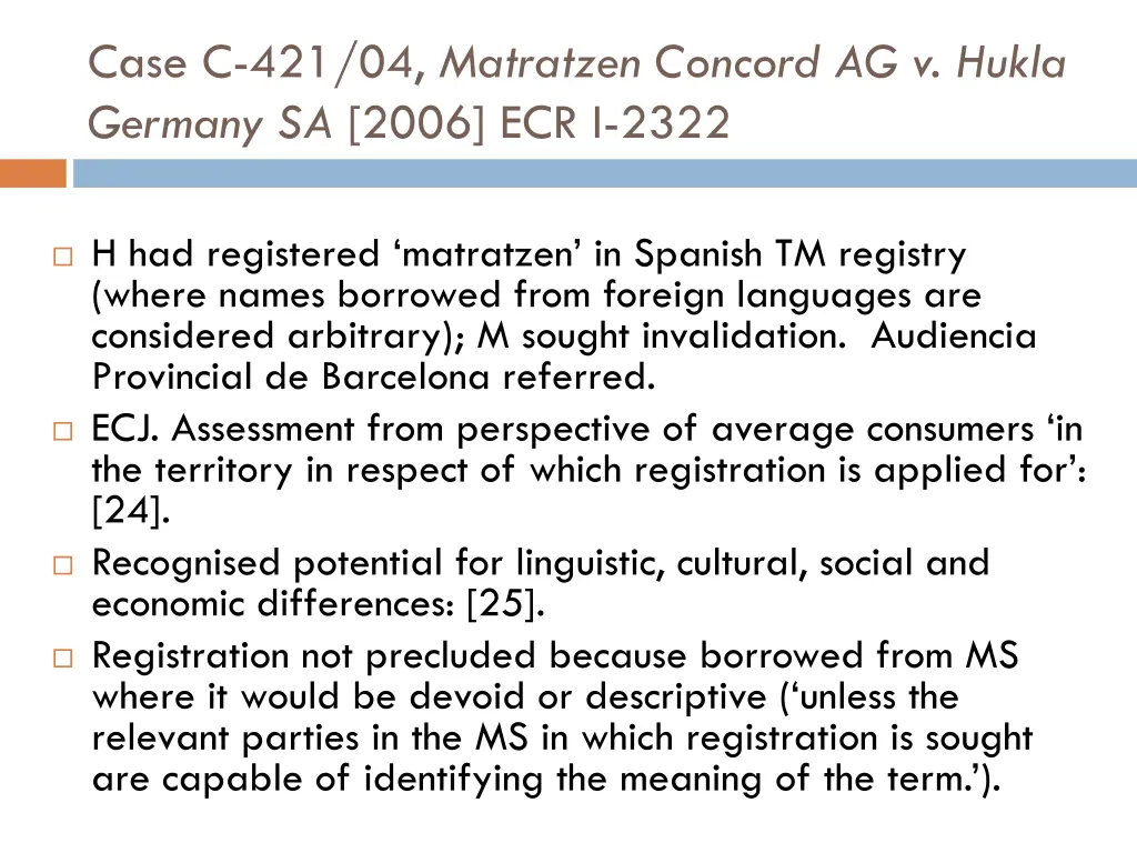 case c 421 04 matratzen concord ag v hukla