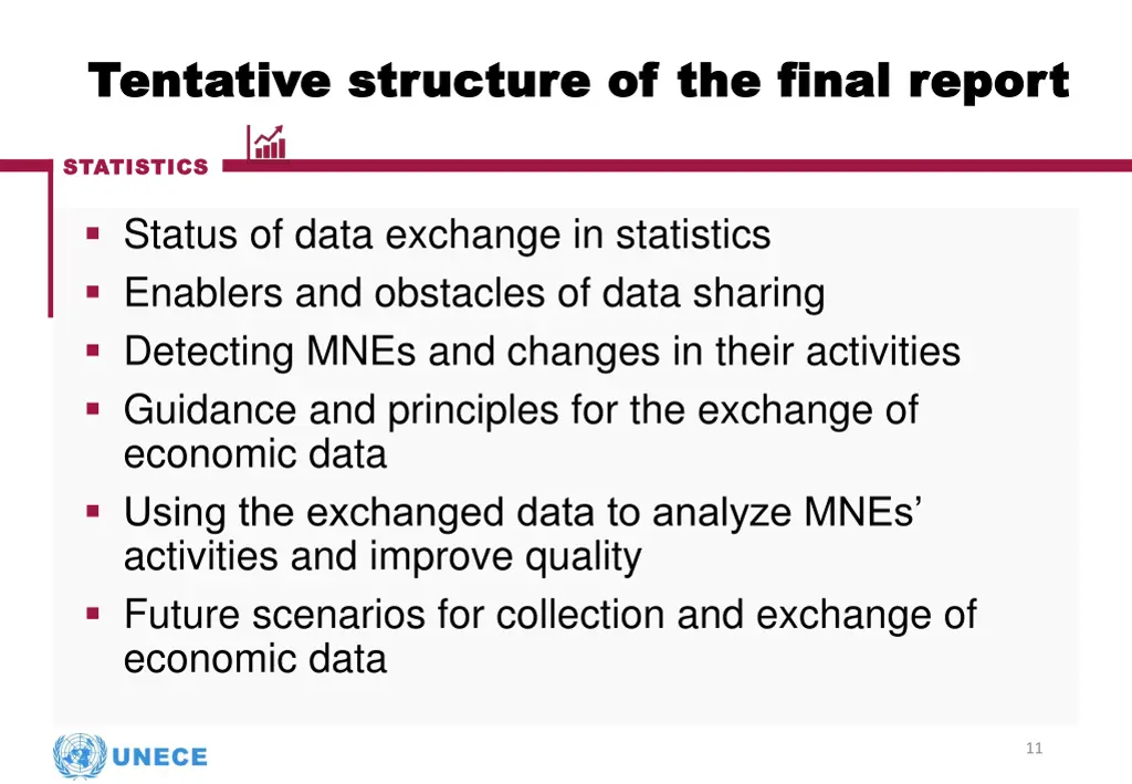 tentative structure of the final report tentative