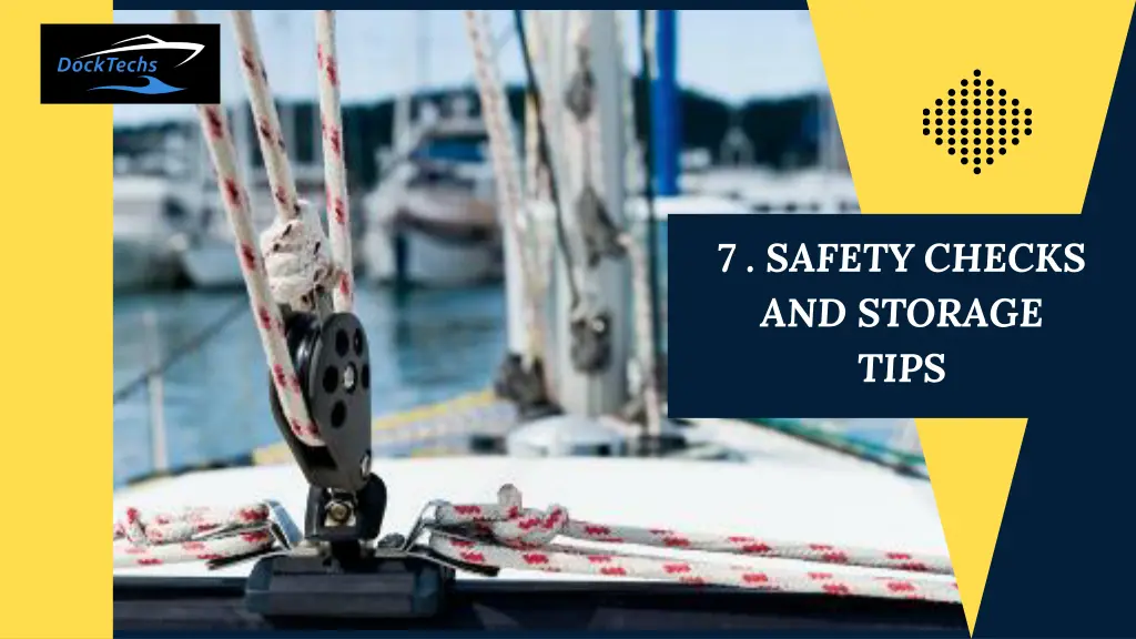 7 safety checks and storage tips