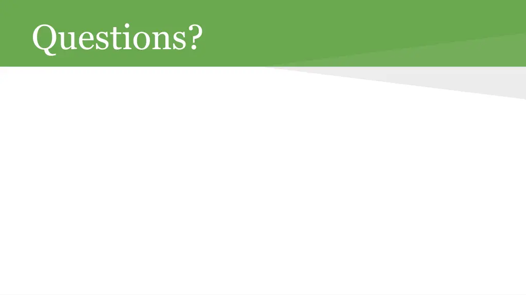 questions