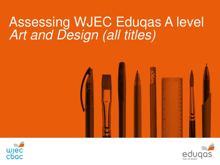 assessing wjec eduqas a level art and design