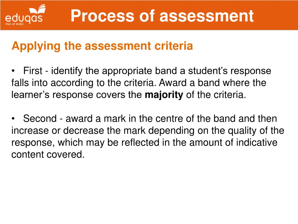 process of assessment 9