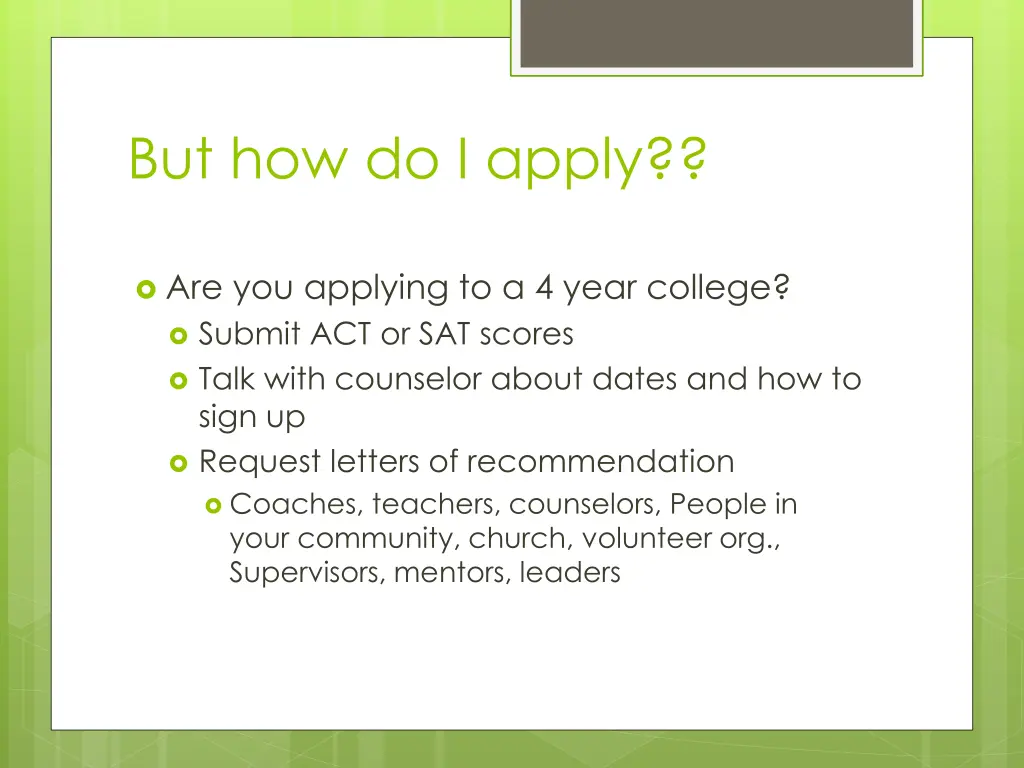 but how do i apply 1