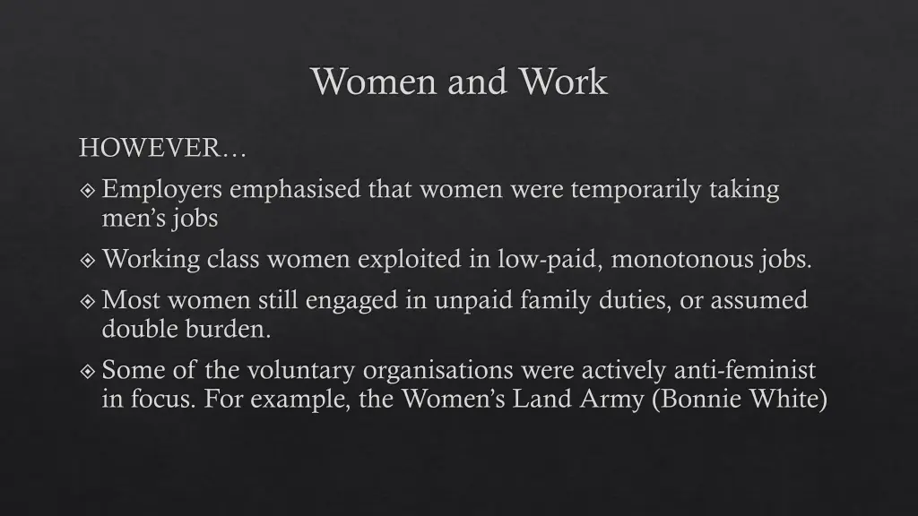 women and work 1