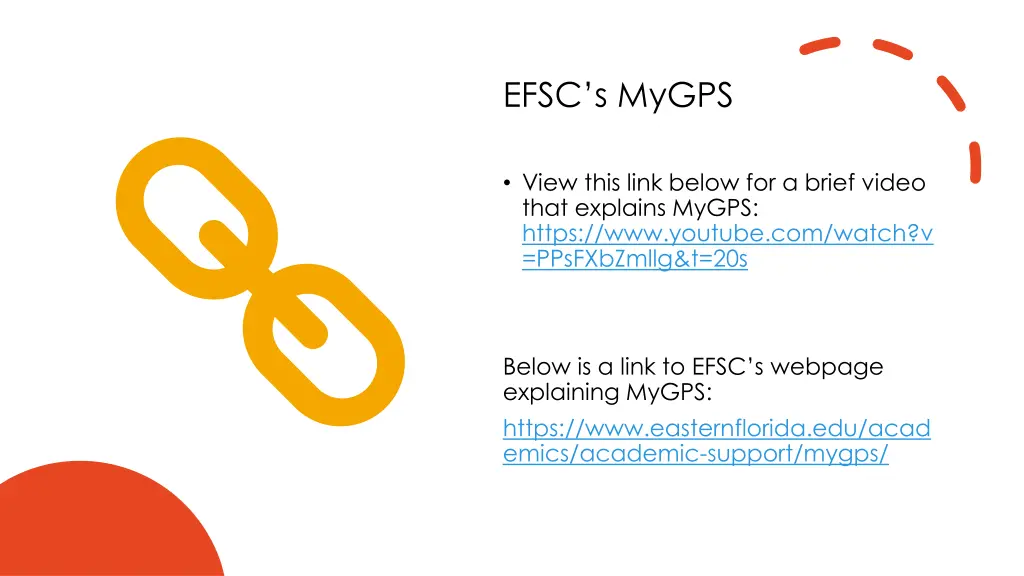 efsc s mygps