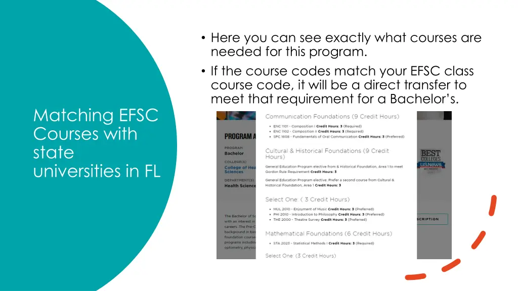 here you can see exactly what courses are needed