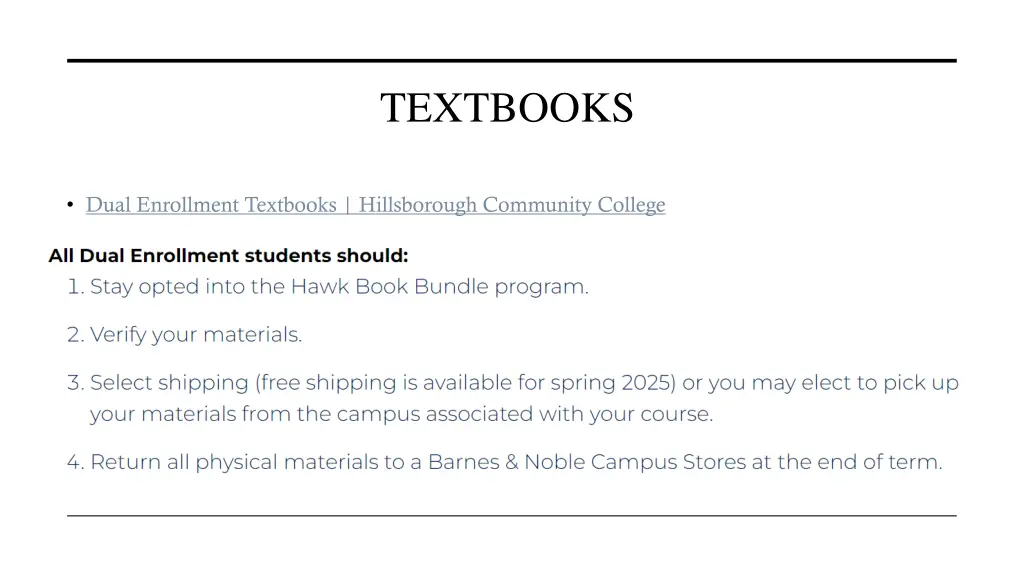 textbooks