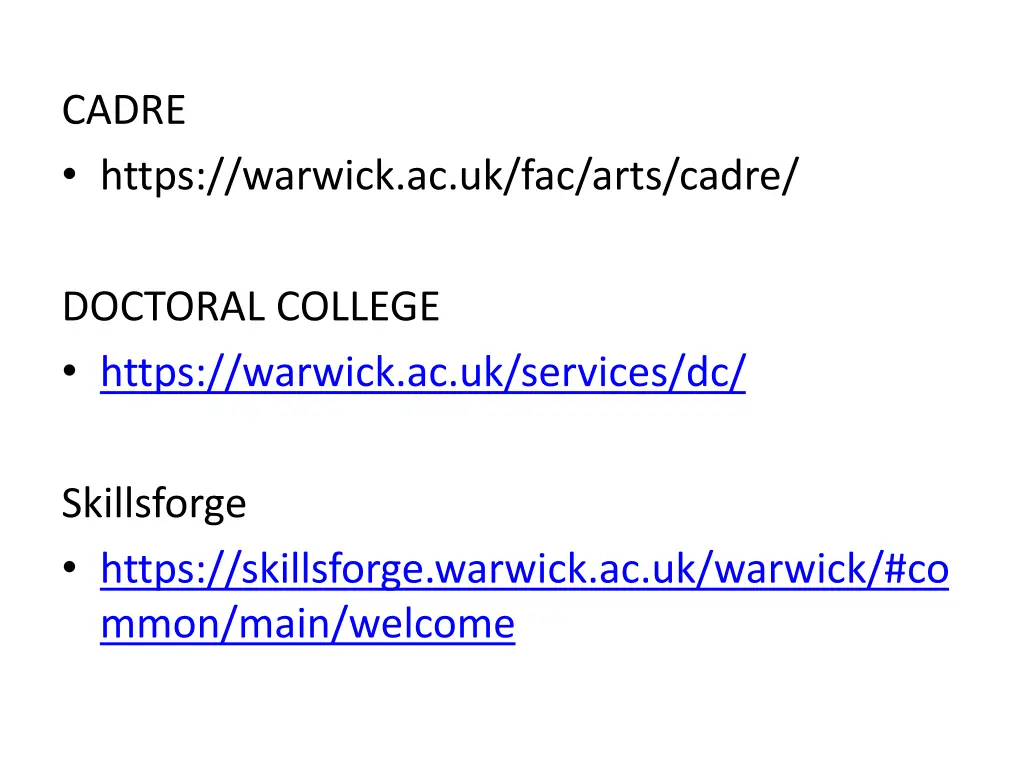 cadre https warwick ac uk fac arts cadre