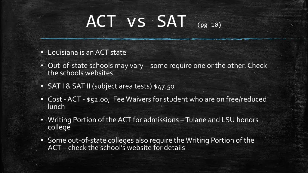 act vs sat pg 10