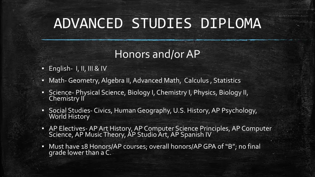 advanced studies diploma
