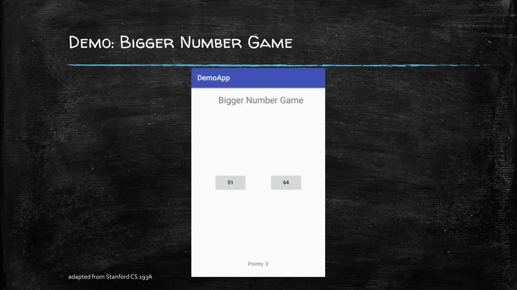 demo bigger number game