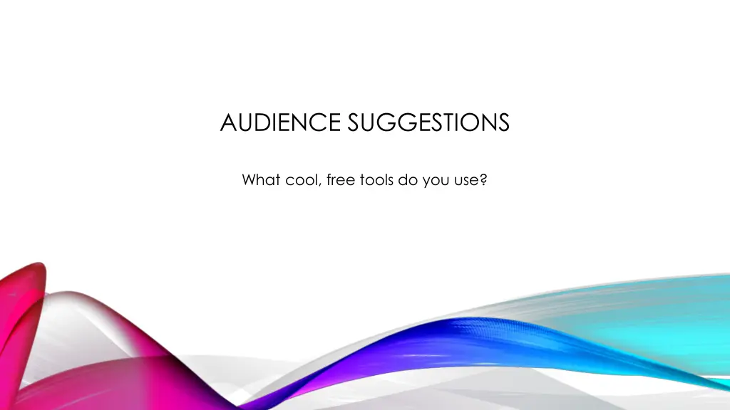 audience suggestions