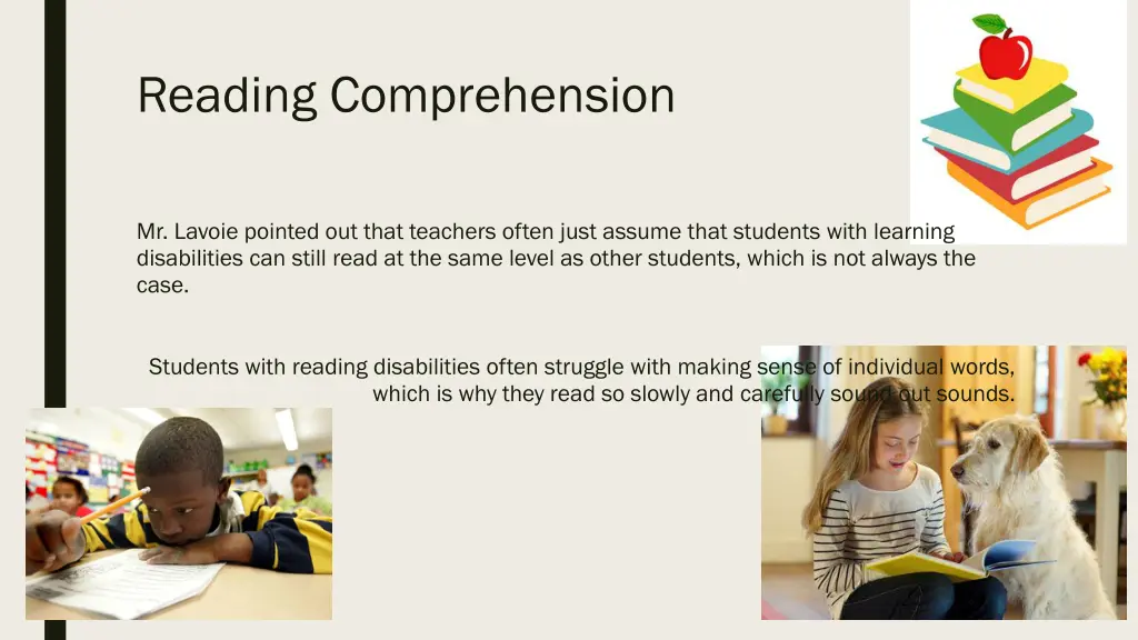 reading comprehension