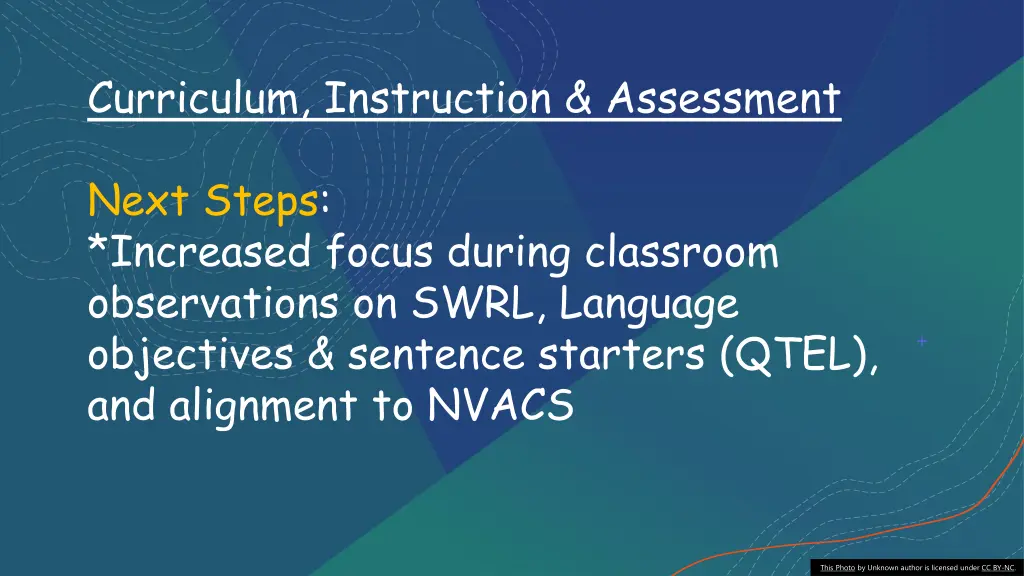 curriculum instruction assessment 8
