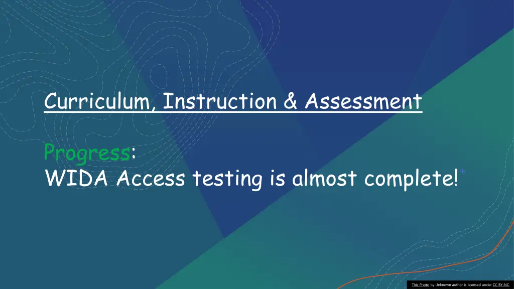 curriculum instruction assessment