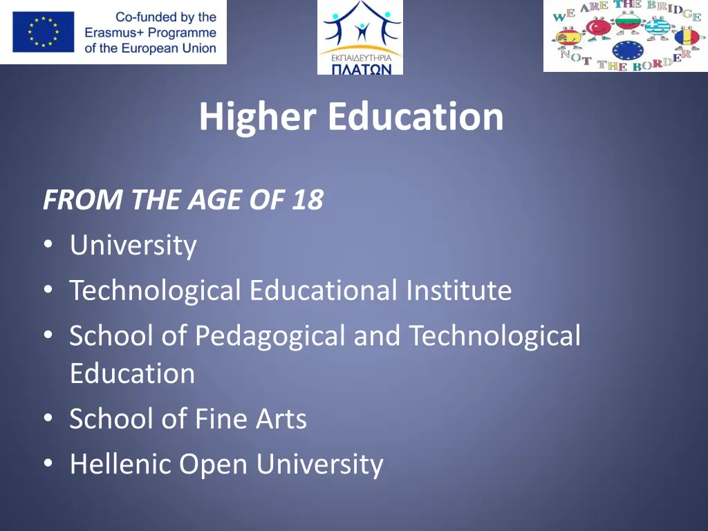 higher education 1