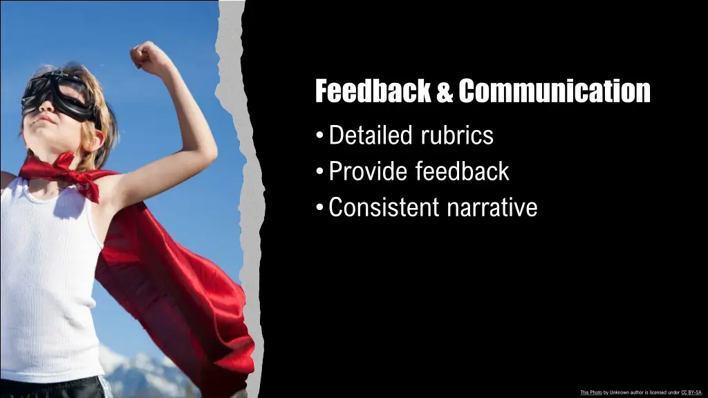 feedback communication detailed rubrics provide