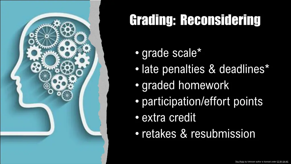 grading reconsidering