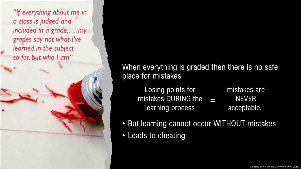 if everything about me in a class is judged