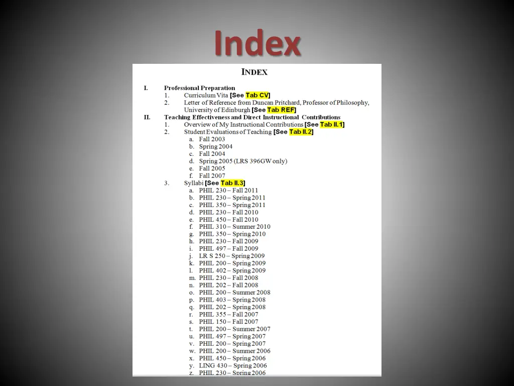 index