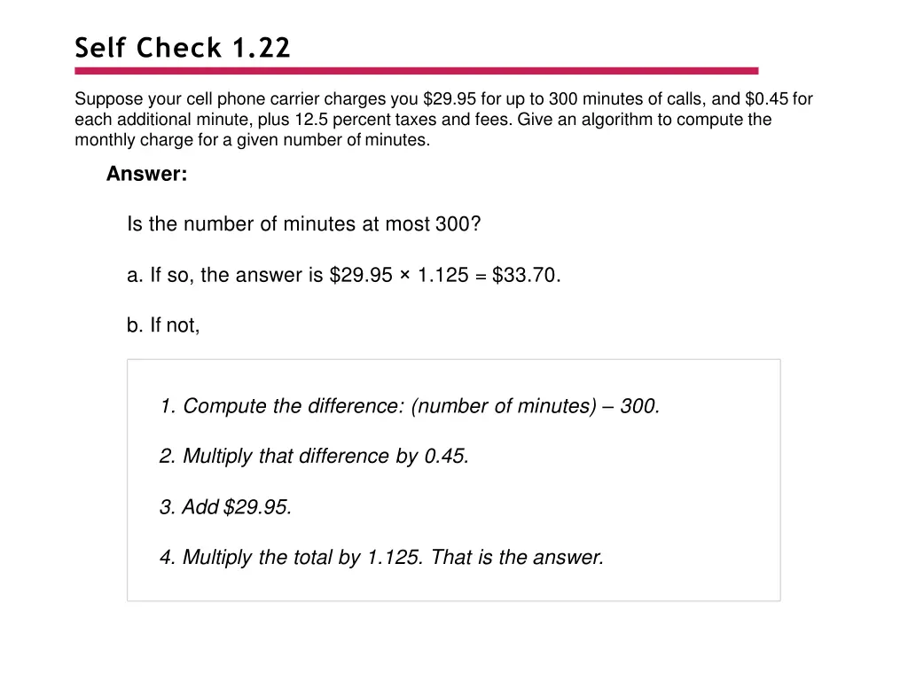 self check 1 22