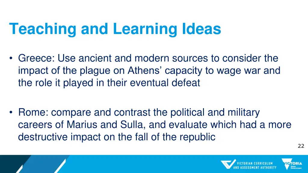 teaching and learning ideas 1